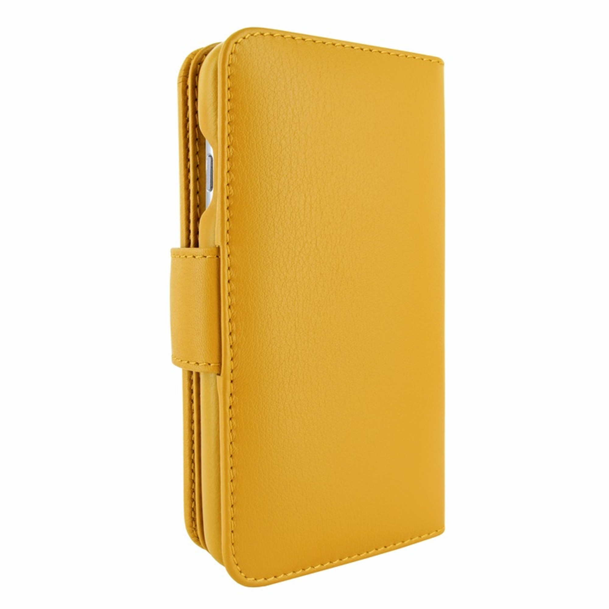 Piel Frama iPhone 7 Plus / 8 Plus iMagnumCards Leather Case - Yellow