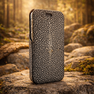 Piel Frama iPhone 7 Plus / 8 Plus iMagnumCards Leather Case - Brown Cowskin-Stingray