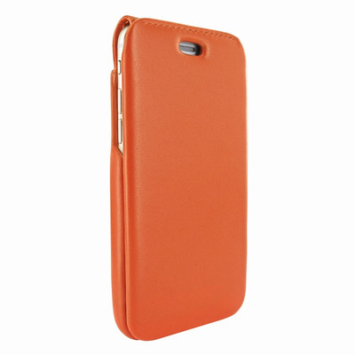 Piel Frama iPhone 7 Plus / 8 Plus iMagnumCards Leather Case - Orange