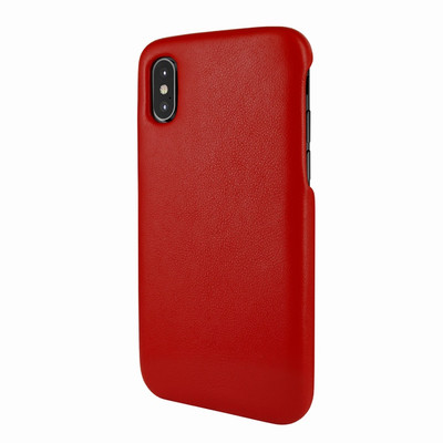Piel Frama iPhone X / Xs FramaSlimGrip Leather Case - Red