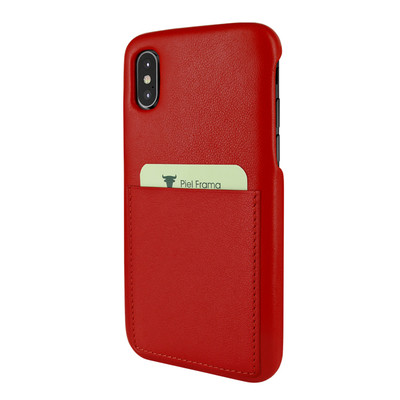 Piel Frama iPhone Xs Max FramaSlimGrip Leather Case - Red