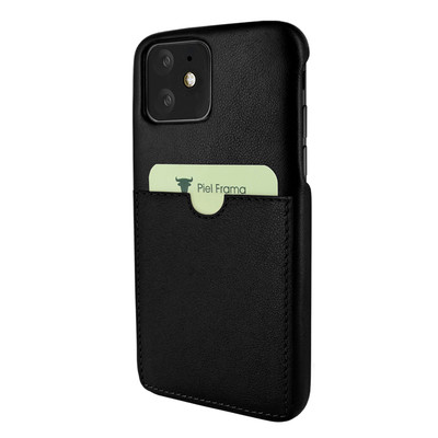 Piel Frama iPhone 11  FramaSlimGrip Leather Case - Black