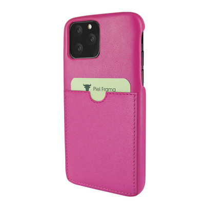 Piel Frama iPhone 11 Pro FramaSlimGrip Leather Case - Fuchsia
