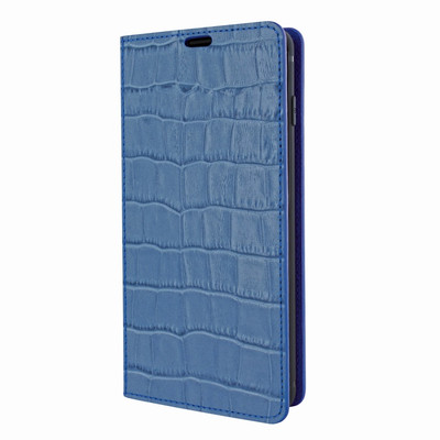 Piel Frama Samsung Galaxy S10e FramaSlimCards Leather Case - Blue Cowskin-Crocodile