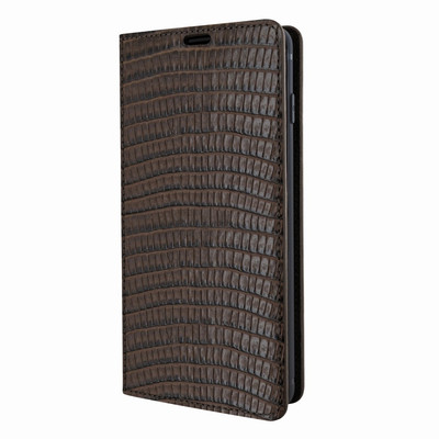 Piel Frama Samsung Galaxy S10e FramaSlimCards Leather Case - Brown Cowskin-Lizard