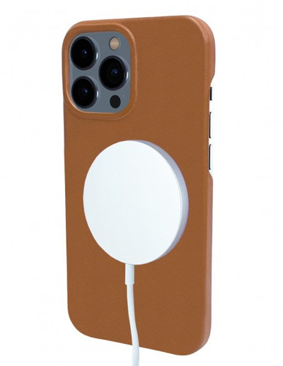 Piel Frama iPhone 13 Pro Max FramaSlimGrip Leather Case - Tan