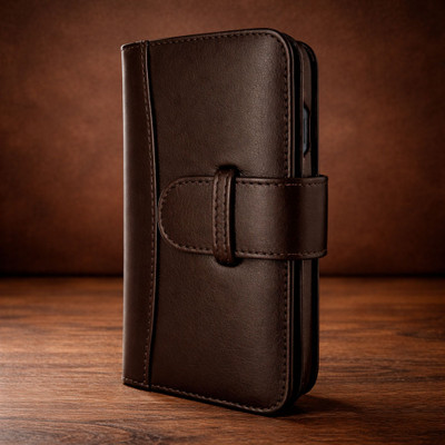 Piel Frama iPhone 13 mini WalletMagnum Leather Case - Brown