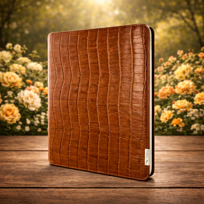Piel Frama iPad Pro 11 2018 | Air 2020 | Air 2022 | 10.9 2022 FramaSlim Leather Case - Brown Crocodile