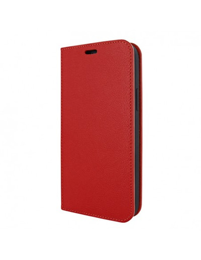 Piel Frama iPhone 13 Pro Max FramaSlimCards Leather Case - Red