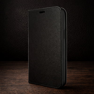 Piel Frama iPhone 14 Plus FramaSlimCards Leather Case - Black