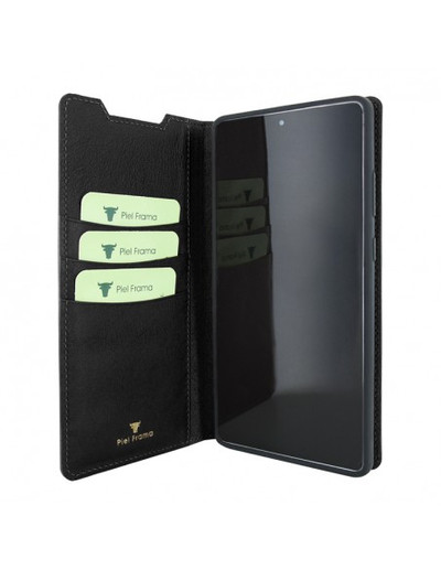 Piel Frama Galaxy Note 20 FramaSlimCards Leather Case - Black
