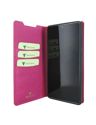 Piel Frama Galaxy Note 20 FramaSlimCards Leather Case - Pink