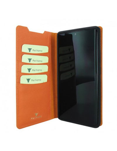 Piel Frama Galaxy Note 20 Ultra FramaSlimCards Leather Case - Orange