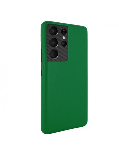 Piel Frama Galaxy S21 Ultra FramaSlimCards Leather Case - Green