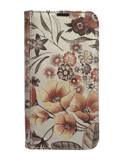Piel Frama iPhone 15 Pro SPECIAL EDITION Beige Flower FramaSlim Leather Case