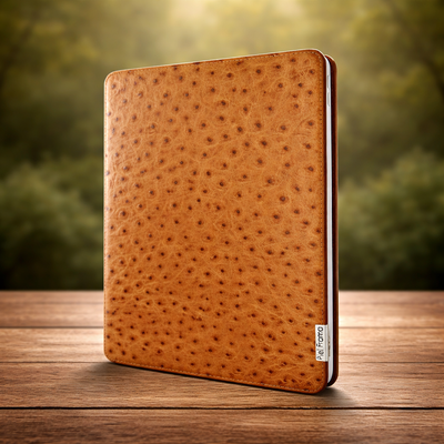 Piel Frama Tan Ostrich FramaSlim Leather Case for iPad Pro 13-inch (2024)