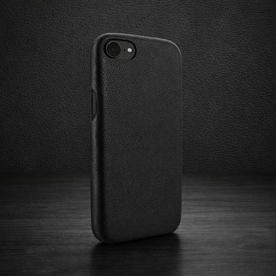 Piel Frama Black FramaGrip Leather Case for iPhone 16e