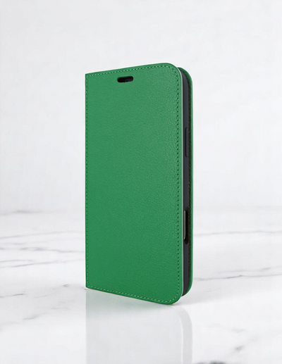 Piel Frama 534 Green FramaSlim Book Style Leather Case for iPhone 17 Pro