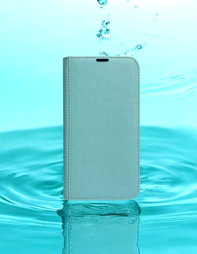 Piel Frama 524 Light Blue FramaSlim Book Style Leather Case for iPhone 17
