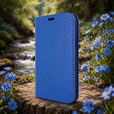 Piel Frama 529 Blue FramaSlim Book Style Leather Case for iPhone Air