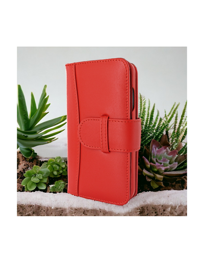 Piel Frama 525 Red WalletMagnum Leather Case for iPhone 17