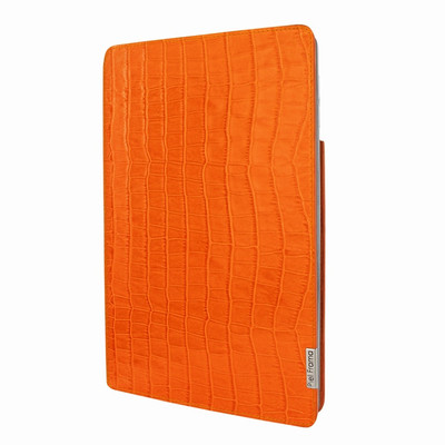 Piel Frama iPad Pro 12.9 2017 FramaSlim Leather Case - Orange Cowskin-Crocodile