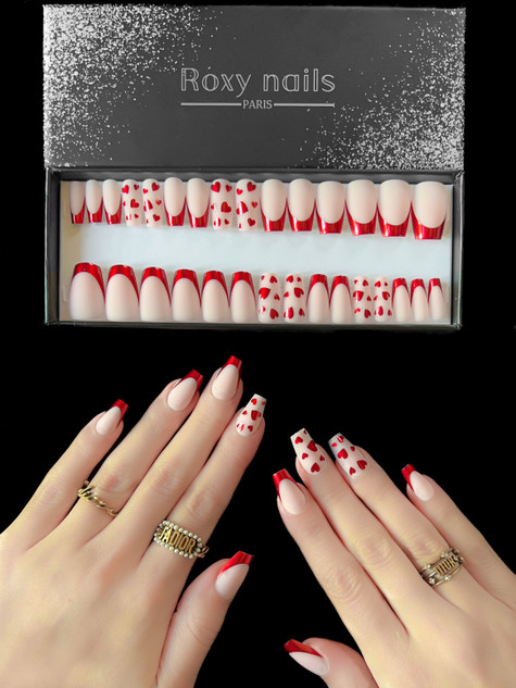 24 Pcs/Set Artificial Acrylic Toe False Nails Tips Press on Nails Fake Nails  for Manicure Tools Nail Art Decoration Faux Ongles | Wish