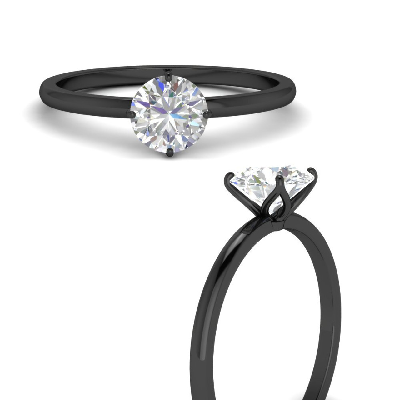 Black Gold Rings