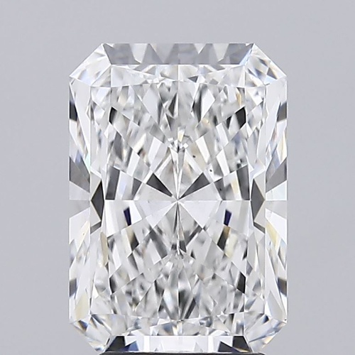 3.34 Carat Radiant Lab Grown