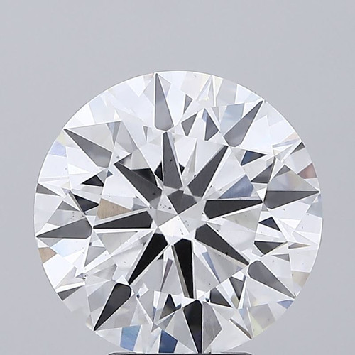 5.50 Carat Round Cut Lab Grown