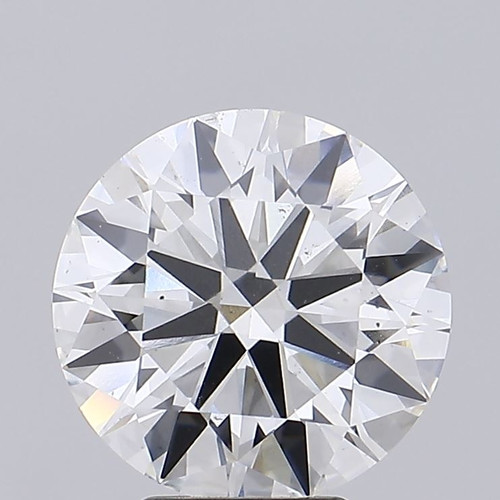 5.06 Carat Round Cut Lab Grown