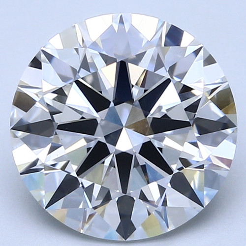 4.33 Carat Round Cut Lab Grown