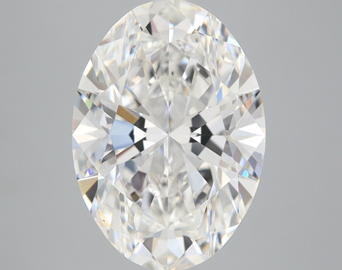 3.73 Carat Oval Lab Grown