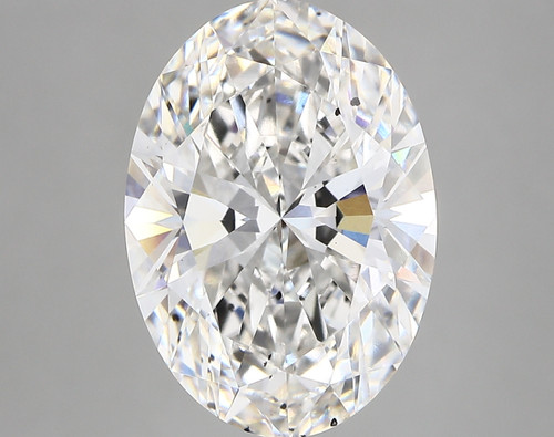 5.42 Carat Oval Lab Grown