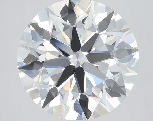 4.16 Carat Round Cut Lab Grown