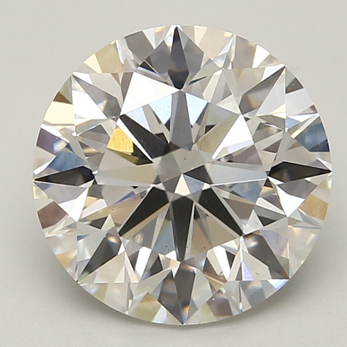 5.28 Carat Round Cut Lab Grown