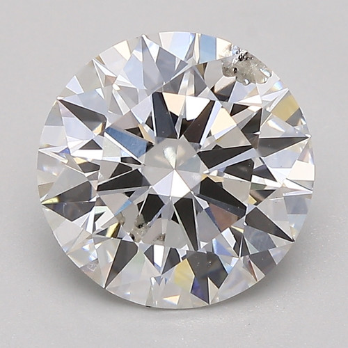 2.57 Carat Round Cut Lab Grown