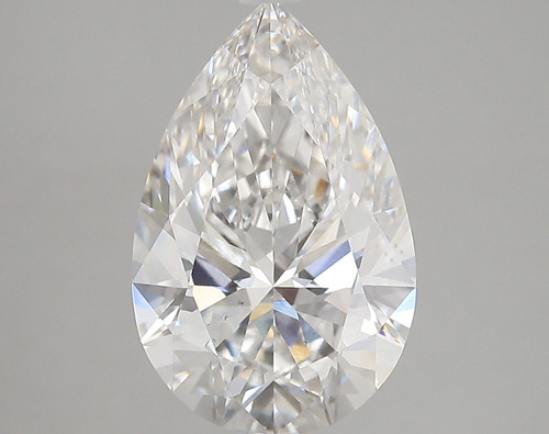4.54 Carat Pear Lab Grown