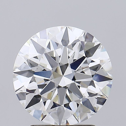2.62 Carat Round Cut Lab Grown
