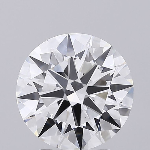 3.28 Carat Round Cut Lab Grown