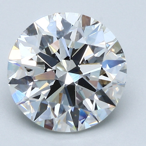 3.02 Carat Round Cut Lab Grown