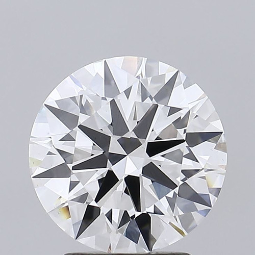 2.74 Carat Round Cut Lab Grown