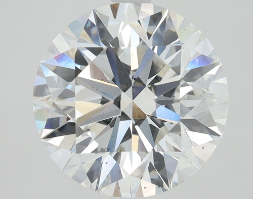3.51 Carat Round Cut Lab Grown