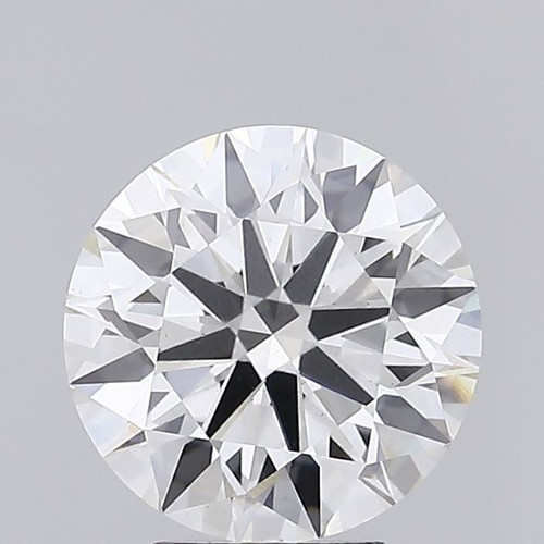 4.19 Carat Round Cut Lab Grown