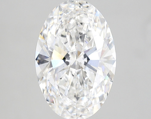 3.22 Carat Oval Lab Grown