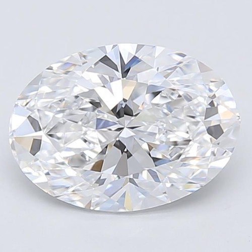 1.53 Carat Oval Lab Grown