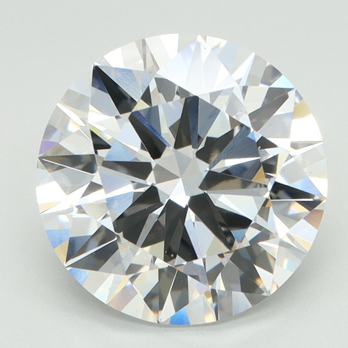 4.55 Carat Round Cut Lab Grown
