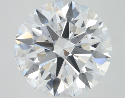 4.27 Carat Round Cut Lab Grown