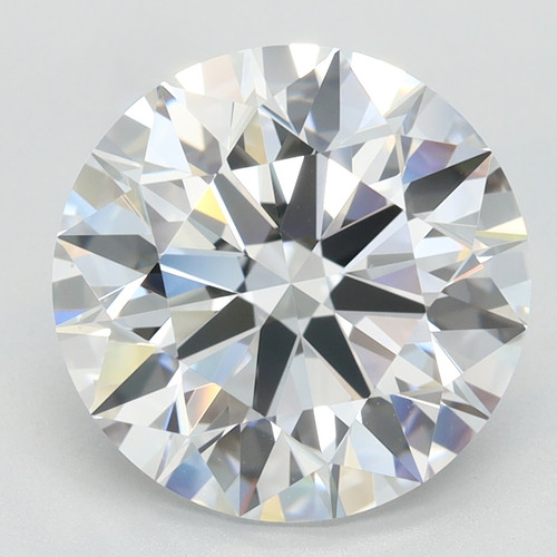 3.77 Carat Round Cut Lab Grown