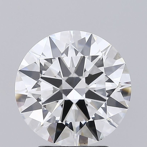 3.37 Carat Round Cut Lab Grown
